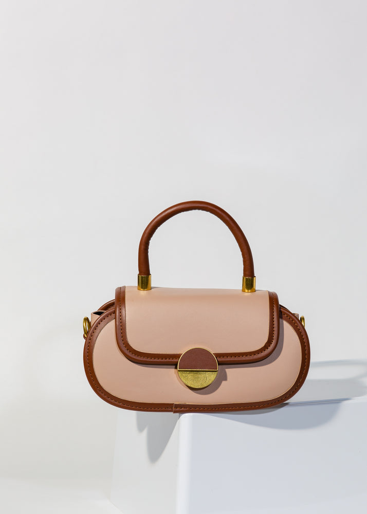 Bri Mini Handbag Bag In Chocolate Mousse
