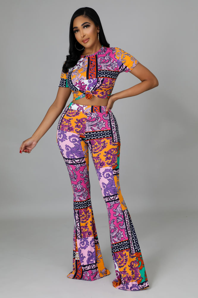 Multi Patchwork Co-ord