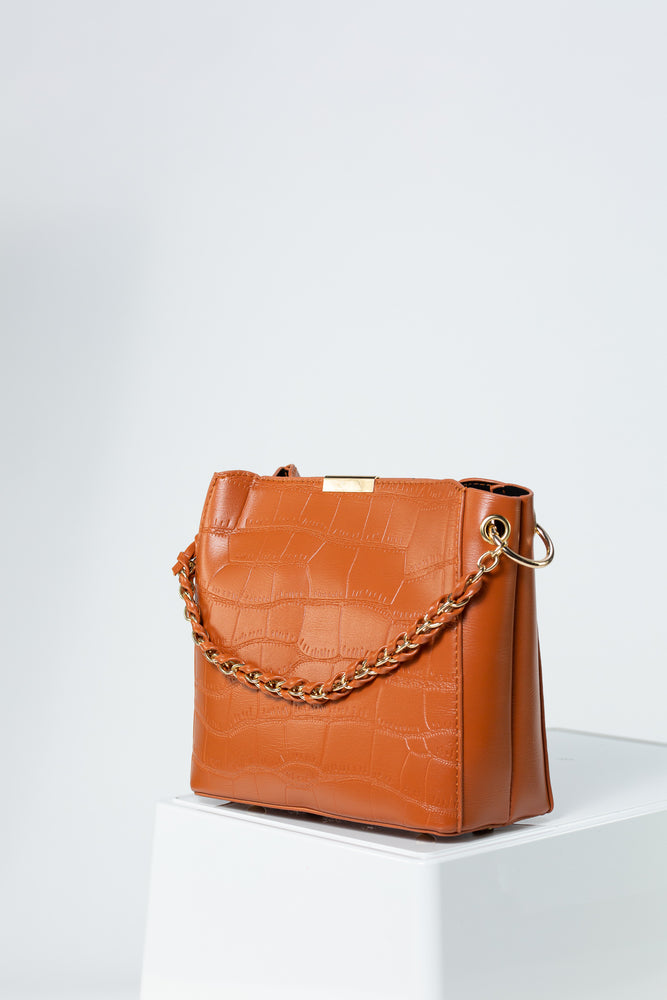 
            
                Load image into Gallery viewer, Lillian Mini Bag With Purse In Chocolate
            
        
