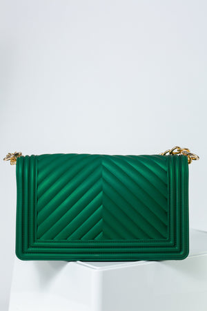 
            
                Load image into Gallery viewer, Diana Emerald Green Shoulder Bag
            
        