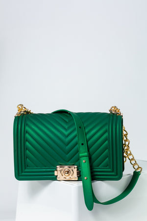 Diana Emerald Green Shoulder Bag